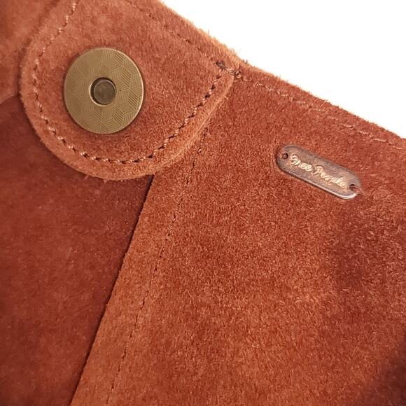 Free People Terracotta Suede Shoulder Bag - Picture 4 of 5